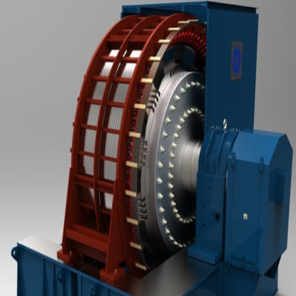 Construction of wind farm grid park