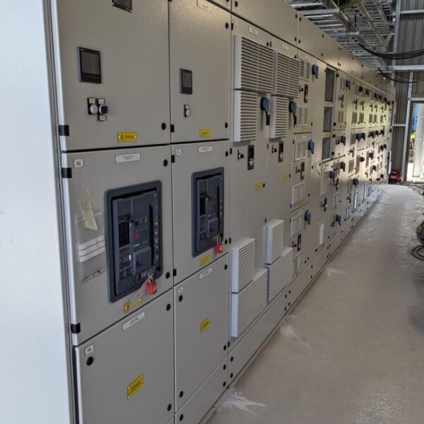 New construction mine water treatment plant